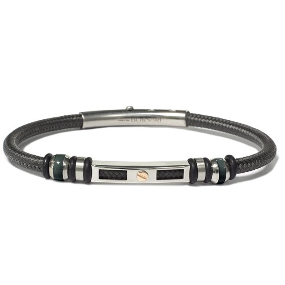 Oiritaly Bracelet Homme Borsari gioielli BR NAUTICO32 Acier